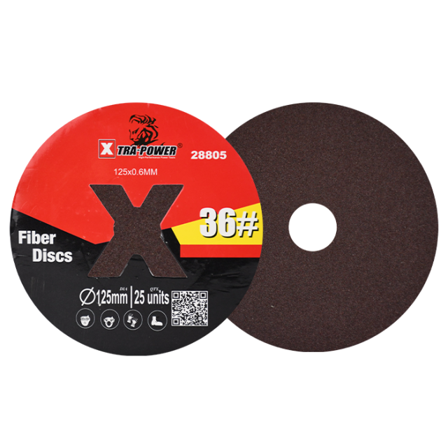 Xtra Power Fibre Disc, 125mm, 0.6mm Thickness (50 Piece/Box)