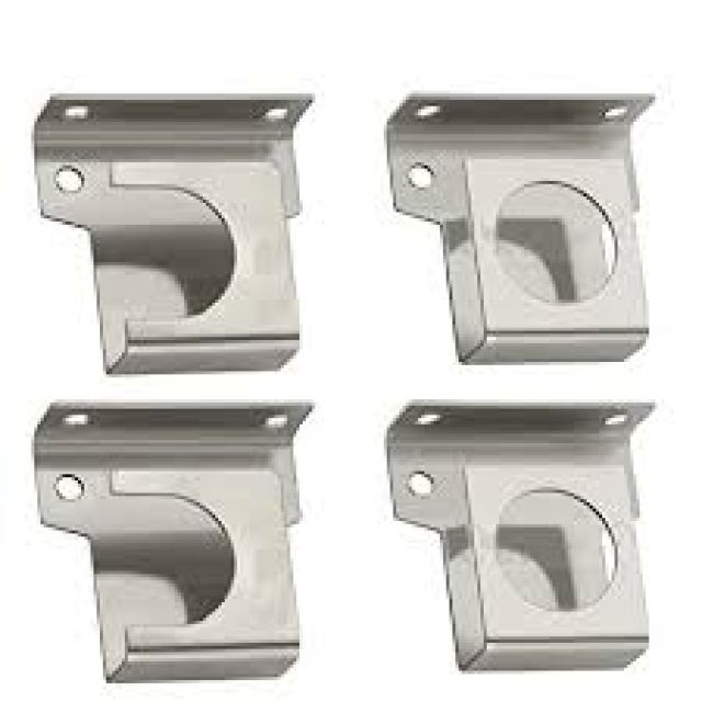 SS Plain Universal Curtain Bracket (Light 1 Pair)