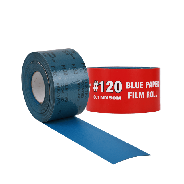 BLUE PAPER FILM ROLL 0.1MX50M #120